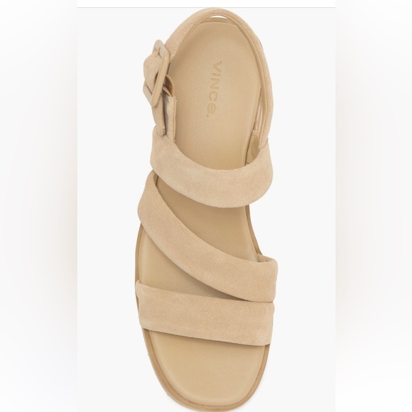 Vince Light Tan Skylar Lightweight Platform Sandals - Picture 5 of 10